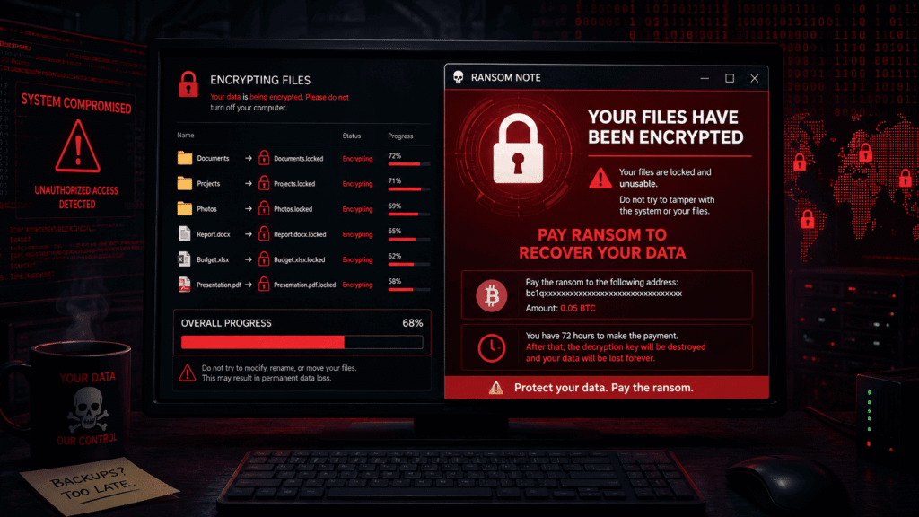 Qu&rsquo;est-ce qu&rsquo;un ransomware ? Le logiciel qui prend vos fichiers en otage
